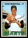 1967 Topps Baseball #500 Juan Marichal Giants EX-MT 547878