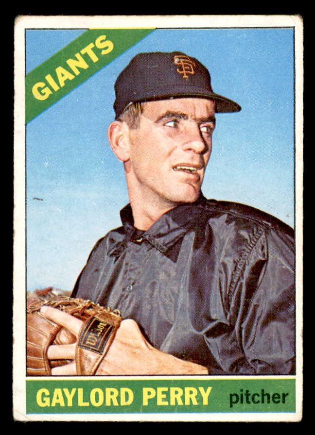 1966 Topps Baseball #598 Gaylord Perry Giants VG 547884