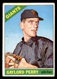 1966 Topps Baseball #598 Gaylord Perry Giants VG 547884
