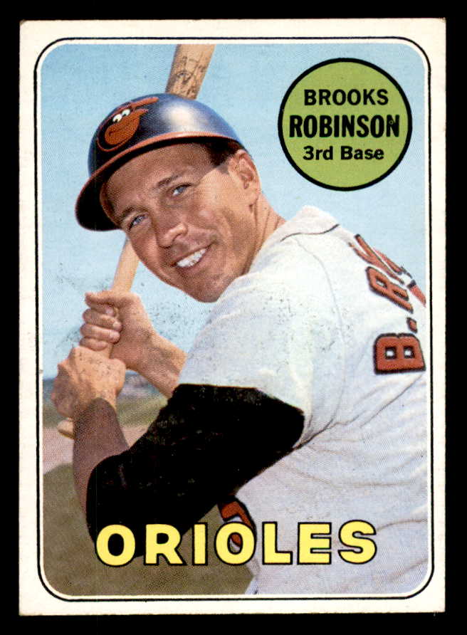 1969 Topps Baseball #550 Brooks Robinson Orioles EX-MT 547889