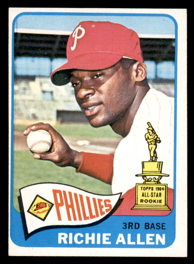 1965 Topps Baseball #460 Richie Allen Phillies EX-MT 547929