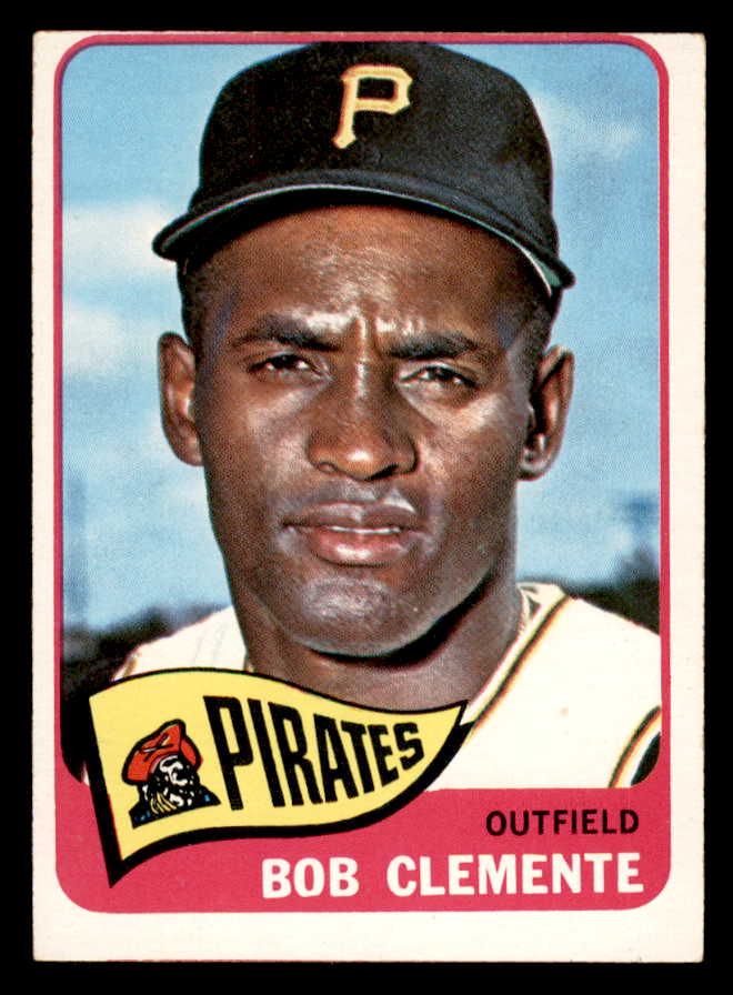 1965 Topps Baseball #160 Roberto Clemente Pirates VG-EX 547935