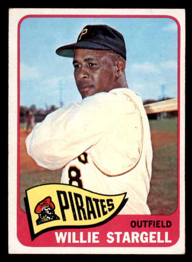 1965 Topps Baseball #377 Willie Stargell Pirates VG-EX 547940