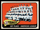 1965 Topps Baseball #513 New York Yankees Team EX-MT 547944