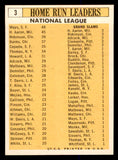 1963 Topps Baseball #003 N.L. Home Run Leaders Mays Aaron NR-MT 547945