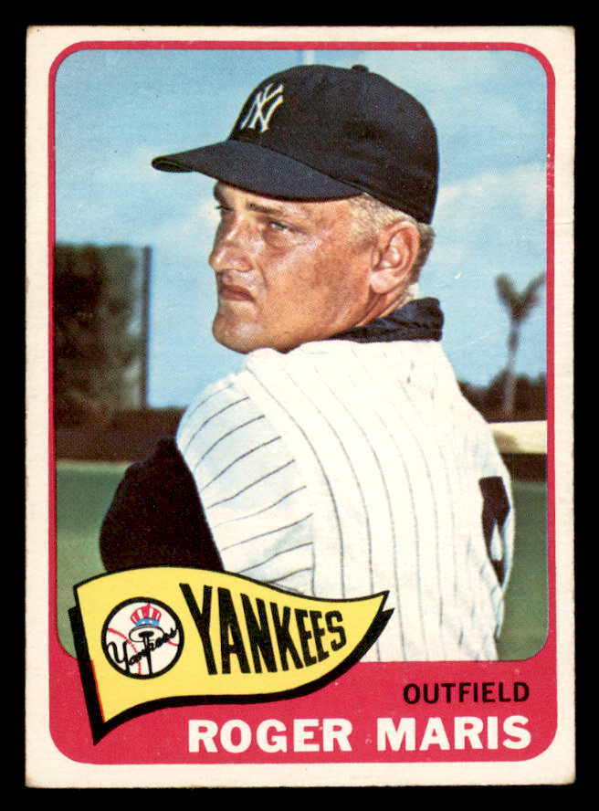 1965 Topps Baseball #155 Roger Maris Yankees VG-EX 547948