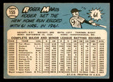 1965 Topps Baseball #155 Roger Maris Yankees VG-EX 547948