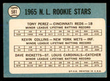 1965 Topps Baseball #581 Tony Perez Reds VG-EX 547949