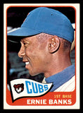 1965 Topps Baseball #510 Ernie Banks Cubs VG-EX 547951