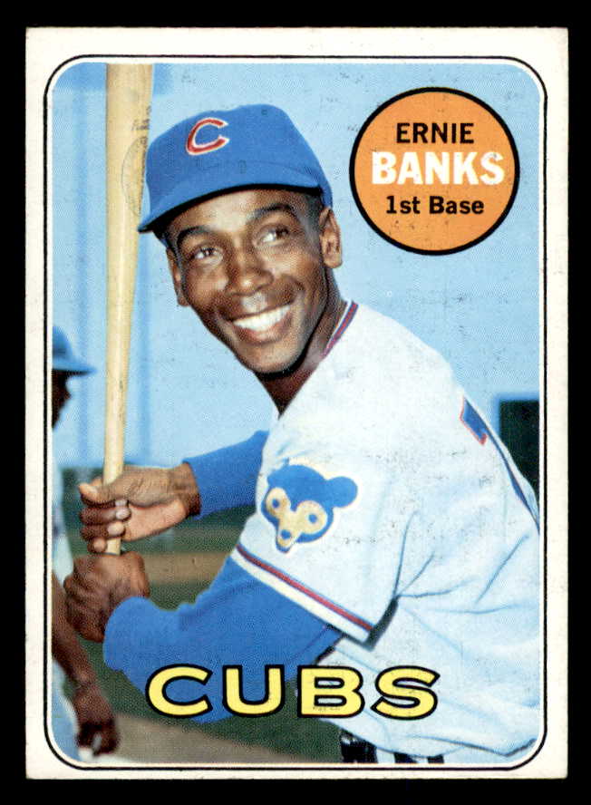 1969 Topps Baseball #020 Ernie Banks Cubs EX-MT 547962