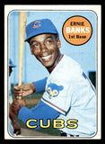 1969 Topps Baseball #020 Ernie Banks Cubs EX-MT 547962