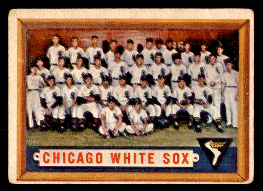 1957 Topps Baseball #329 Chicago White Sox Team GD-VG 547974