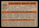 1957 Topps Baseball #329 Chicago White Sox Team GD-VG 547974