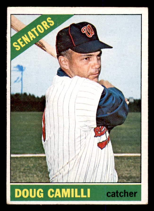 1966 Topps Baseball #593 Doug Camilli Senators EX 547985