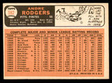 1966 Topps Baseball #592 Andre Rodgers Pirates EX-MT 547986