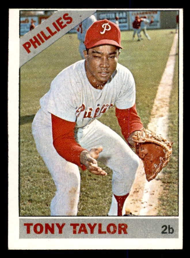 1966 Topps Baseball #585 Tony Taylor Phillies EX 547992