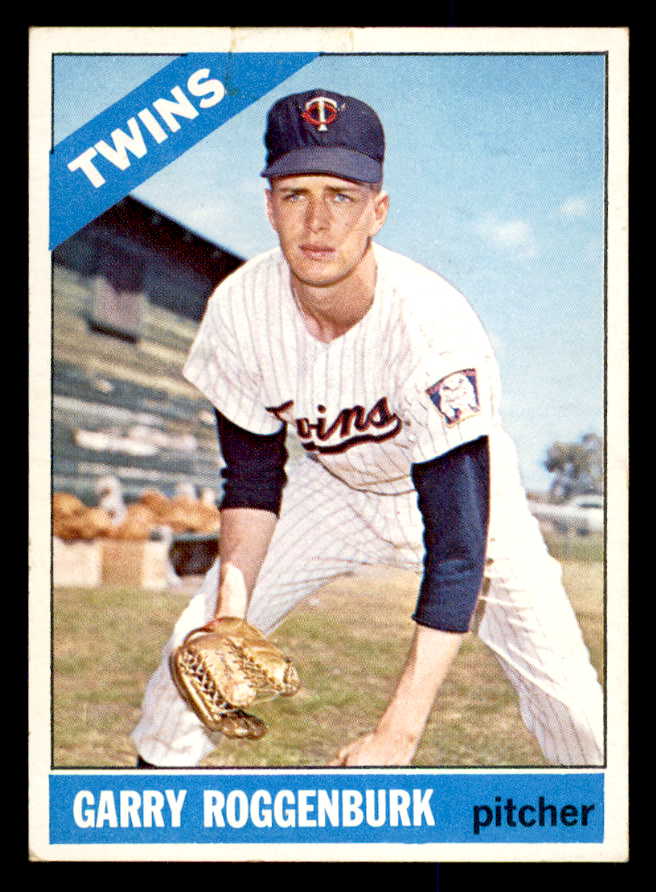 1966 Topps Baseball #582 Garry Roggenburk Twins EX-MT 547994