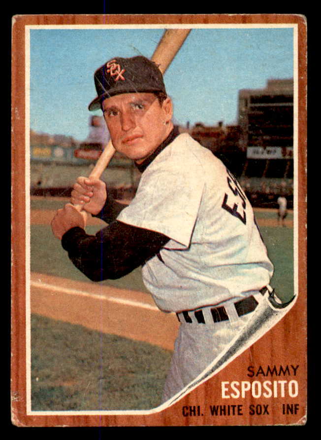 1962 Topps Baseball #586 Sammy Esposito White Sox VG-EX 548016