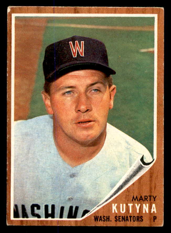 1962 Topps Baseball #566 Marty Kutyna Senators VG-EX 548027