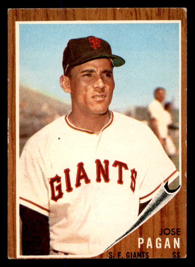 1962 Topps Baseball #565 Jose Pagan Giants VG-EX 548028