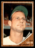 1962 Topps Baseball #564 Bob Grim A's VG-EX 548029