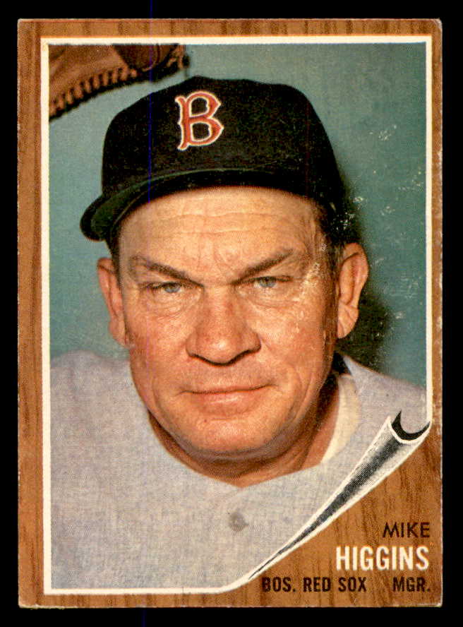 1962 Topps Baseball #559 Mike Higgins Red Sox EX 548032