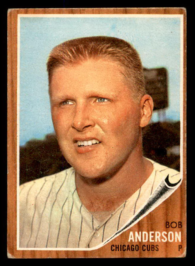 1962 Topps Baseball #557 Bob Anderson Cubs VG-EX 548034