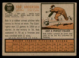 1962 Topps Baseball #557 Bob Anderson Cubs VG-EX 548034