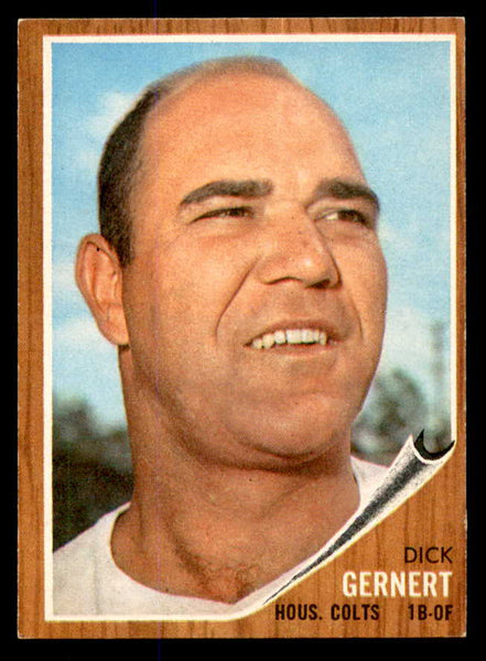 1962 Topps Baseball #536 Dick Gernert Colt .45s EX-MT 548044