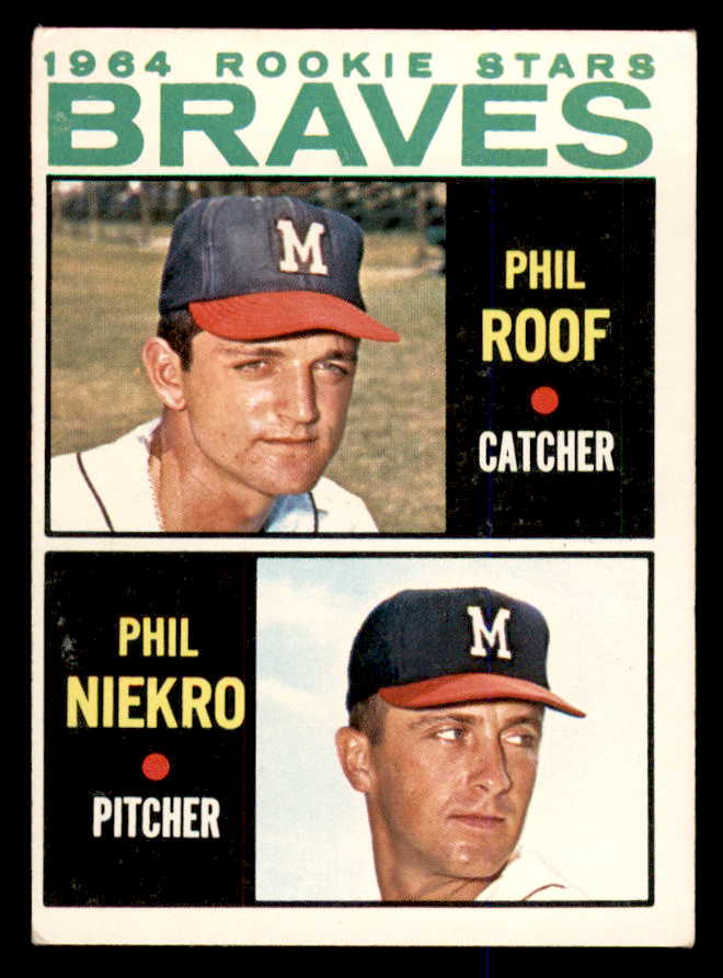 1964 Topps Baseball #541 Phil Niekro Braves VG-EX 548079