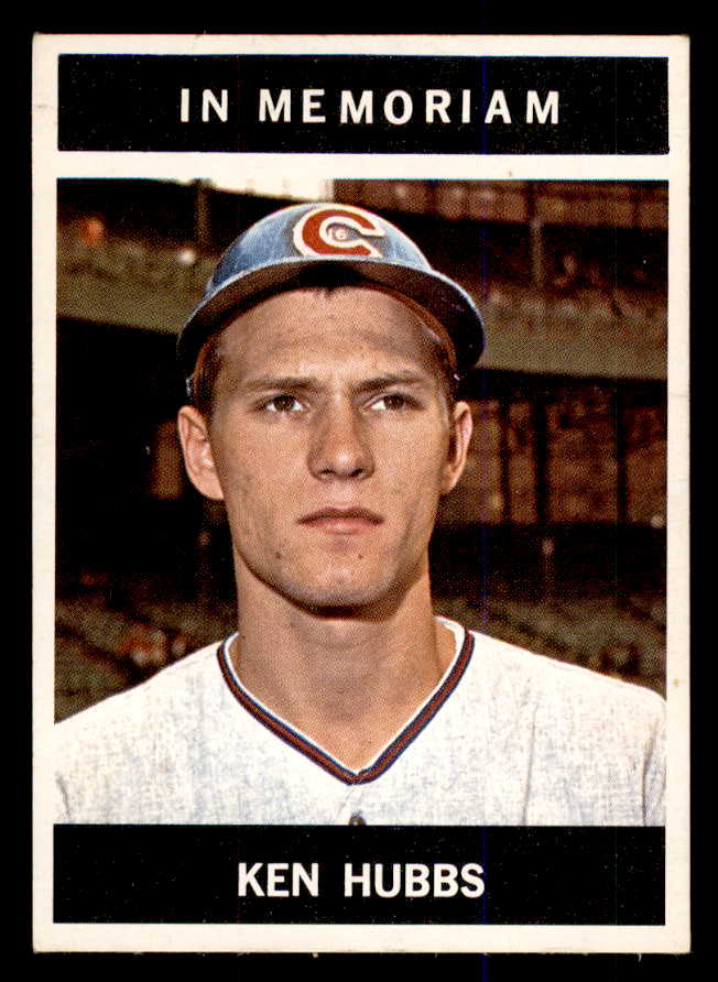 1964 Topps Baseball #550 Ken Hubbs Cubs EX-MT 548080