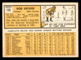 1963 Topps Baseball #126 Bob Uecker Braves EX 548084