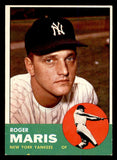 1963 Topps Baseball #120 Roger Maris Yankees EX-MT 548089