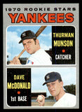 1970 Topps Baseball #189 Thurman Munson Yankees EX 548092