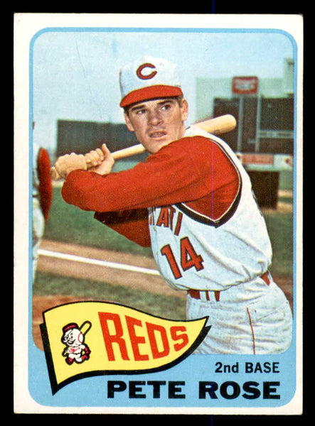 1965 Topps Baseball #207 Pete Rose Reds EX+/EX-MT 548099