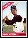 1966 Topps Baseball #592 Andre Rodgers Pirates EX+/EX-MT 548120