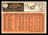 1966 Topps Baseball #592 Andre Rodgers Pirates EX+/EX-MT 548120
