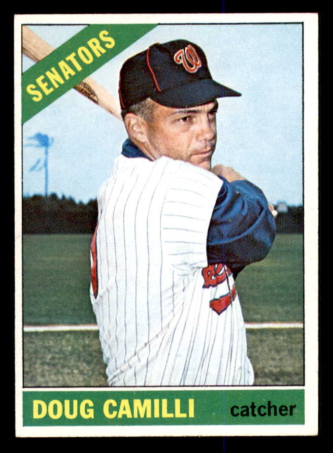 1966 Topps Baseball #593 Doug Camilli Senators EX-MT 548145