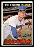 1967 Topps Baseball #055 Don Drysdale Dodgers VG-EX 548172