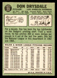 1967 Topps Baseball #055 Don Drysdale Dodgers VG-EX 548172