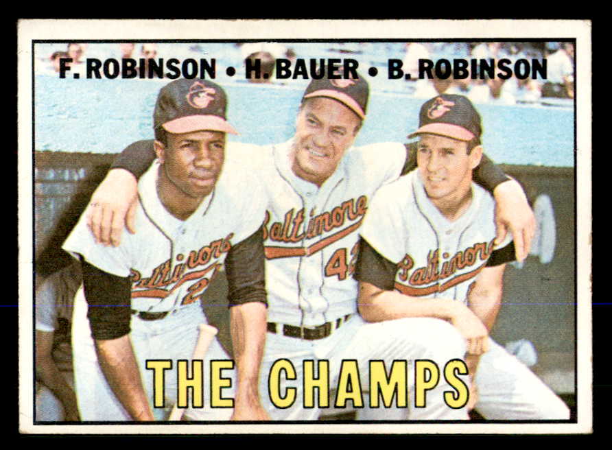 1967 Topps Baseball #001 Brooks Robinson Frank Robinson EX+/EX-MT 548175