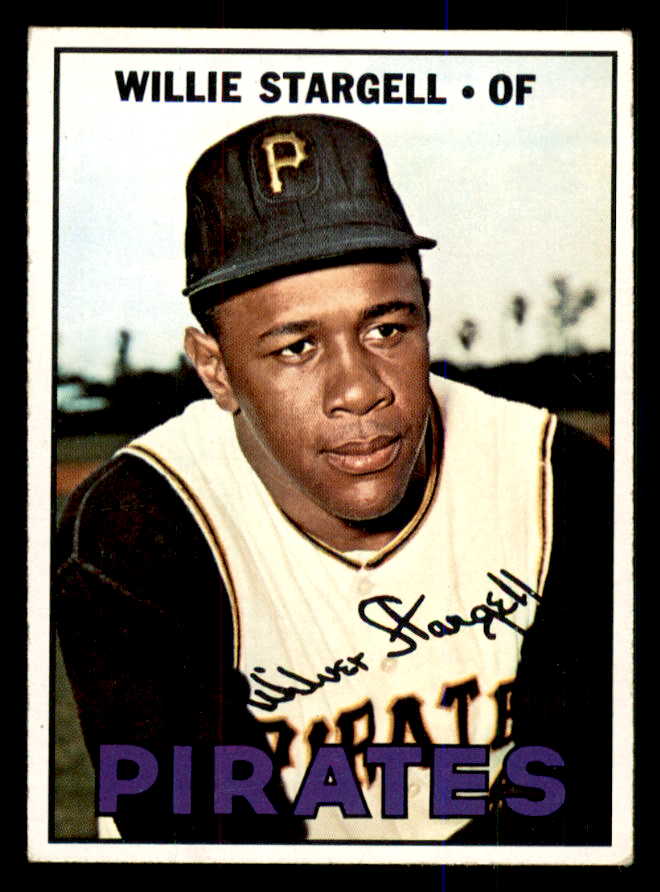 1967 Topps Baseball #140 Willie Stargell Pirates EX 548187