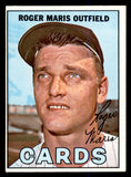 1967 Topps Baseball #045 Roger Maris Cardinals EX-MT 548194