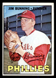 1967 Topps Baseball #560 Jim Bunning Phillies EX+/EX-MT 548196
