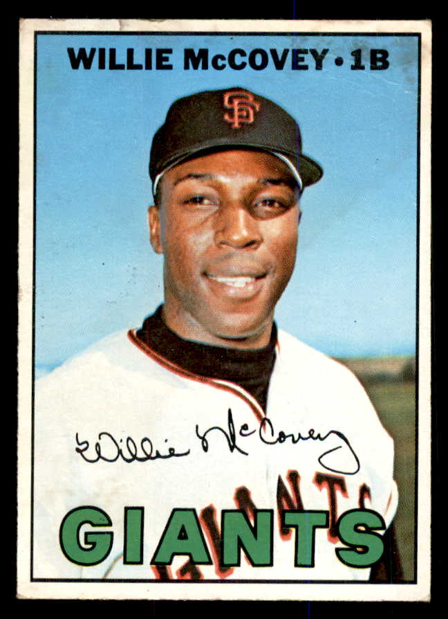 1967 Topps Baseball #480 Willie McCovey Giants VG 548198