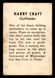 1938 W711 Team Issue Harry Craft Reds VG 548201