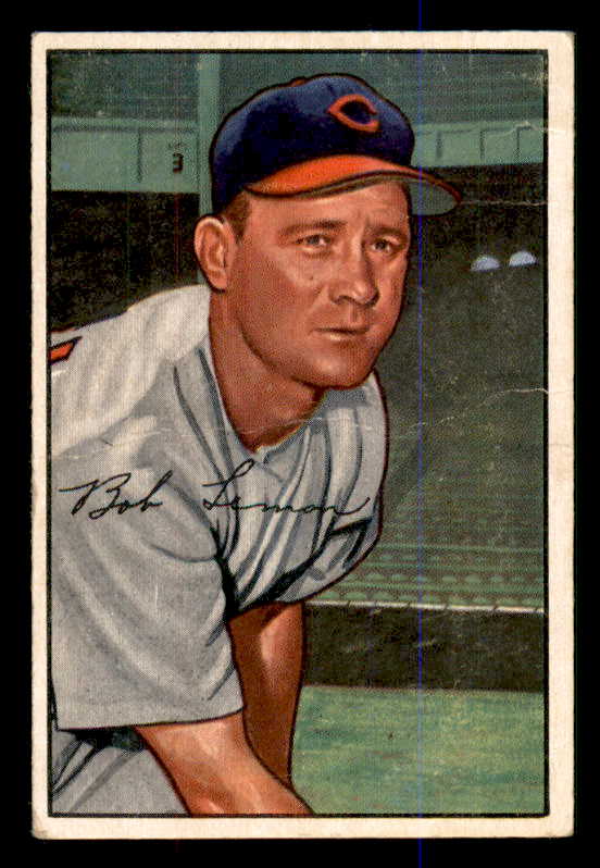 1952 Bowman Baseball #023 Bob Lemon Indians GD-VG 548214