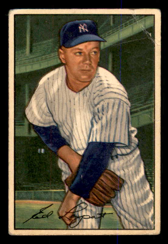 1952 Bowman Baseball #017 Eddie Lopat Yankees VG 548216