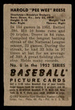 1952 Bowman Baseball #008 Pee Wee Reese Dodgers VG-EX 548218