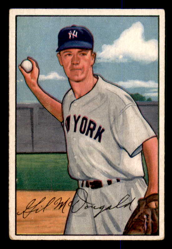 1952 Bowman Baseball #033 Gil McDougald Yankees VG-EX 548220